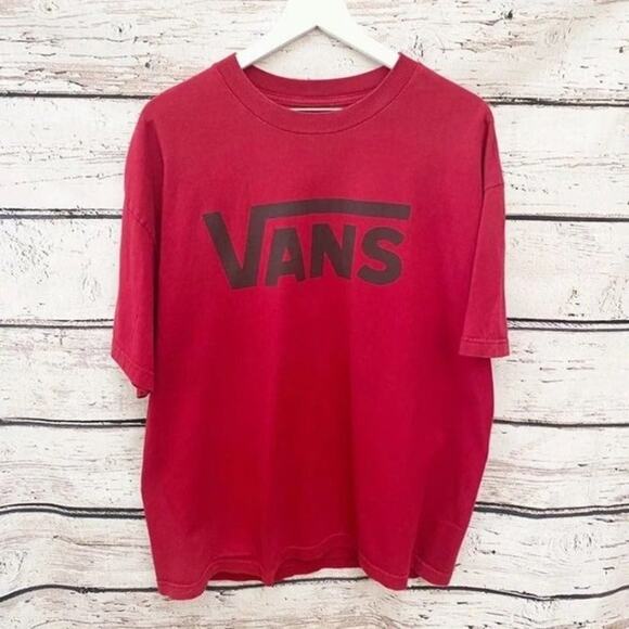 VANS Red Shirt Sz XL - Picture 1 of 4